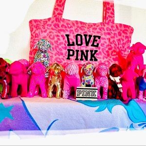 Victoria’s Secret pink dog lot